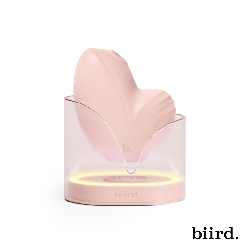 Biird｜荷蘭 Namii Peach 吸吮震動器 (蜜桃粉)