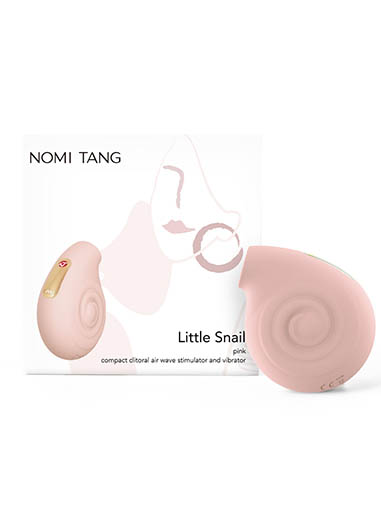 Nomi Tang｜德國 Little Snail 小蝸牛 粉色 吸吮震動 電動按摩器 吸吮跳蛋