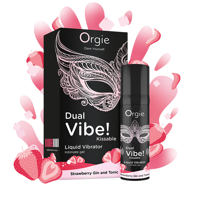 Orgie｜Dual Vibe! Strawberry Gin and Tonic 草莓金湯力 快感增強液-15ml