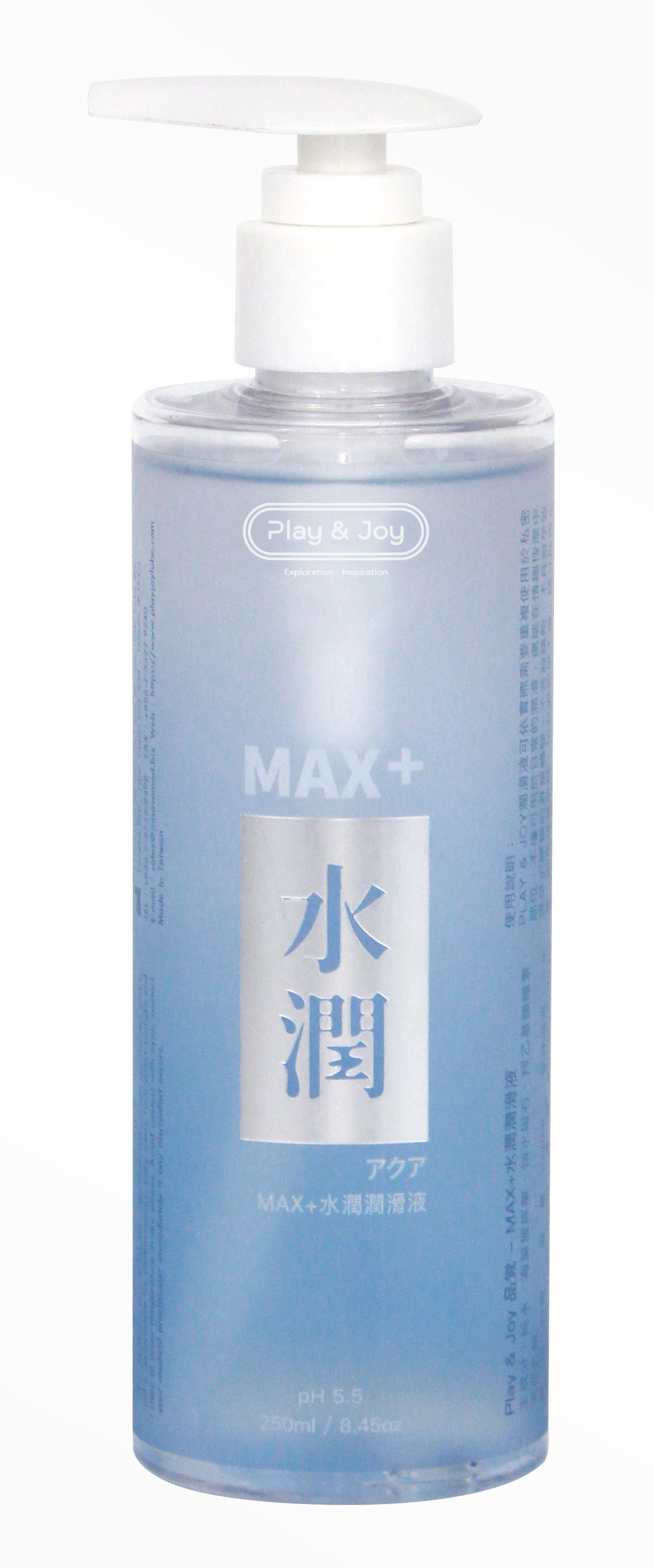 Play&Joy｜品覚 台灣製造 MAX+ 水潤 潤滑液 - 250ml