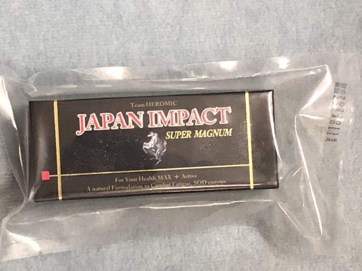 日本戰馬 JAPAN IMPACT 男性勇猛提升 延時持久片 一瓶5顆